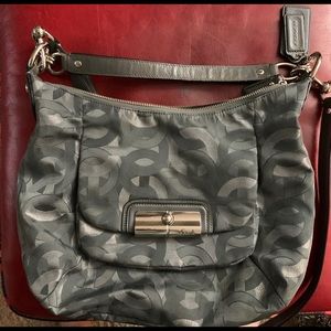 AUTHENTIC Coach Signature Logo Shoulder Bag